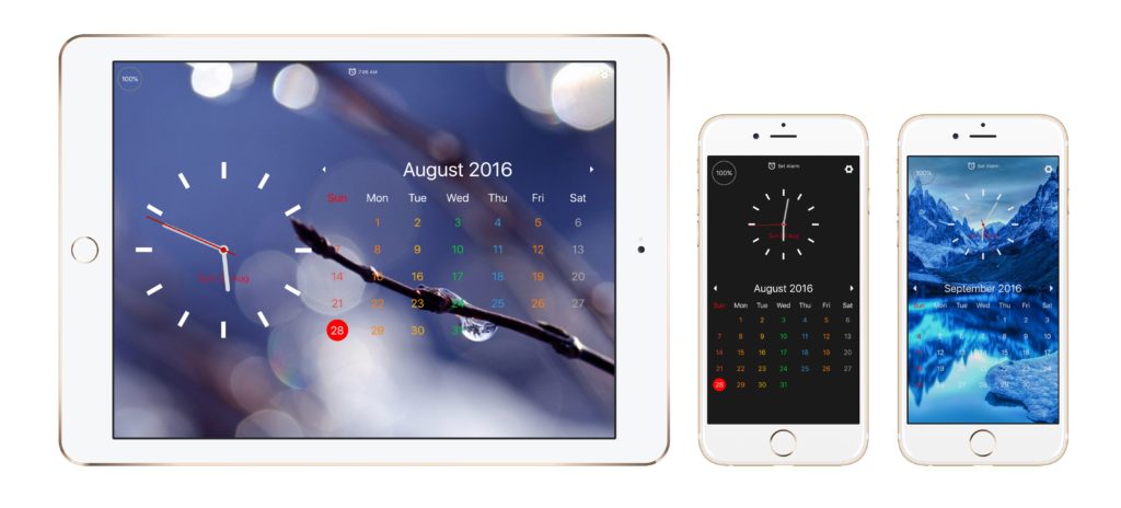 FaceClock Calendar screenshot
