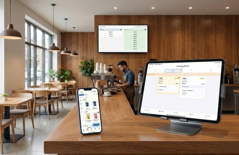 Orderla FOS cafe point of sale
