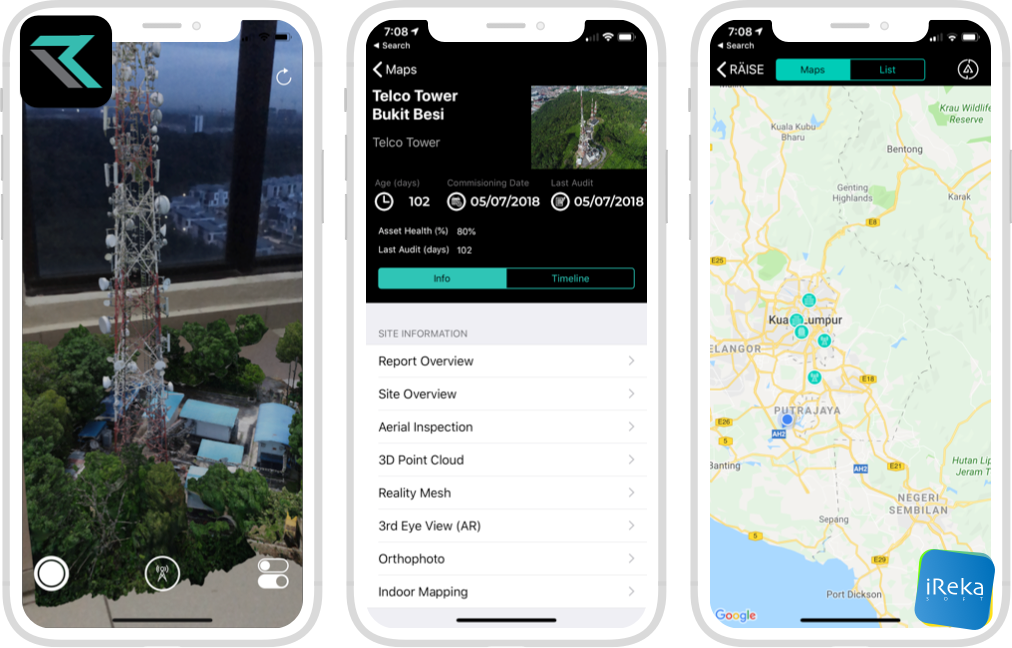 RAISE Reality Asset with AR