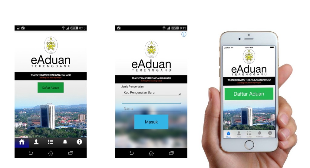 eAduan Mobile Apps : SUK Terengganu